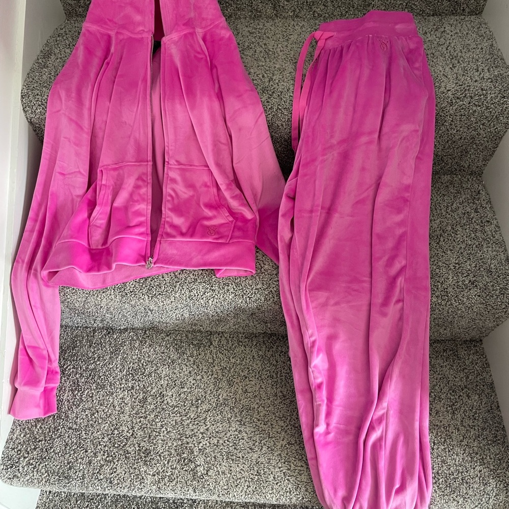 Victoria’s Secret Hot Pink Tracksuit